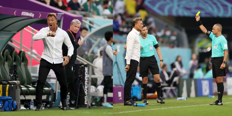 El técnico de Arabia lo vive con tranquilidad (Getty Images)