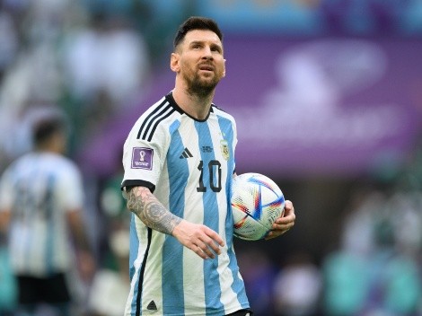 Inesperado tuit de un club brasileño para  Messi en la previa del Argentina-México