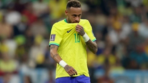 Preocupa el tobillo de Neymar.