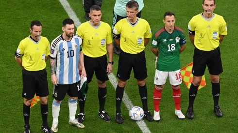 Lionel Messi and Andres Guardado