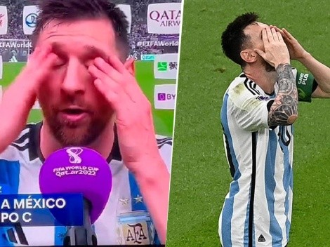 El fallido viral de Lionel Messi después del triunfo de Argentina contra México