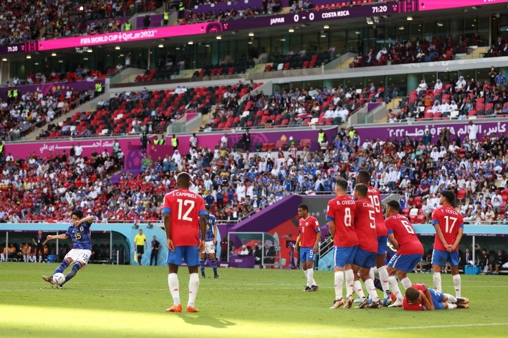 Japón domina pero el gol no llega (Getty Images)