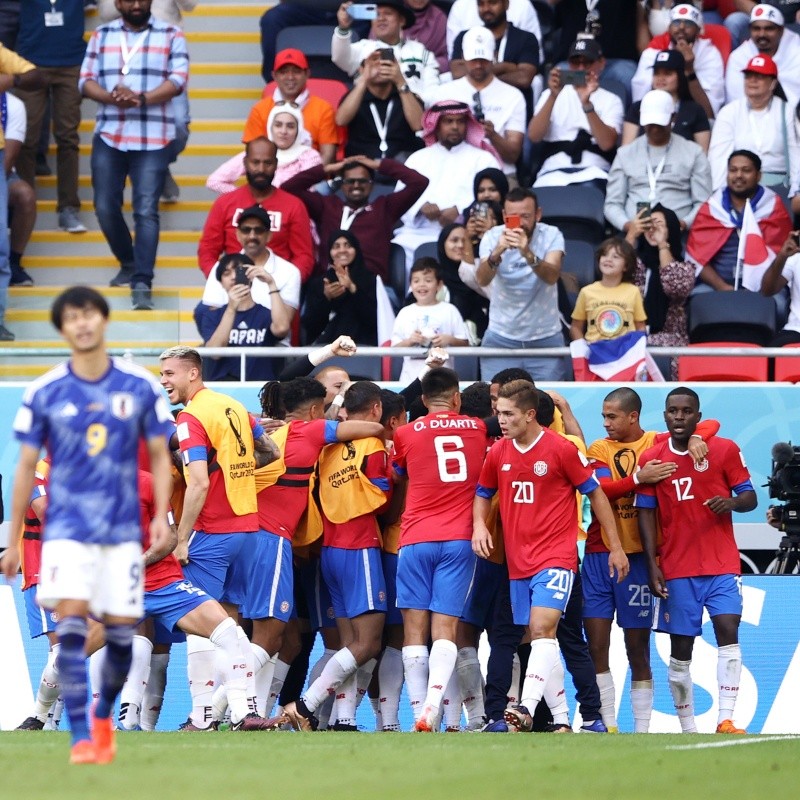 Japón 0 vs Costa Rica 1 goles, resumen, polémicas y videos