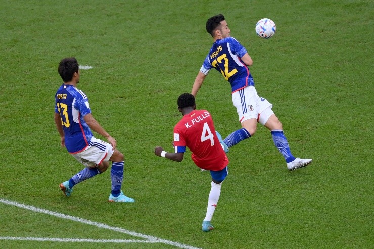 Cuando Japón dominaba, los Ticos concretaron en una de sus primeras llegadas (Getty Images)