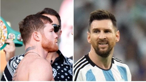 Canelo Álvarez está enfurecido con Lionel Messi.