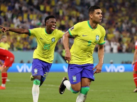Golazo de Casemiro: Brasil se clasifica a los octavos de final del Mundial