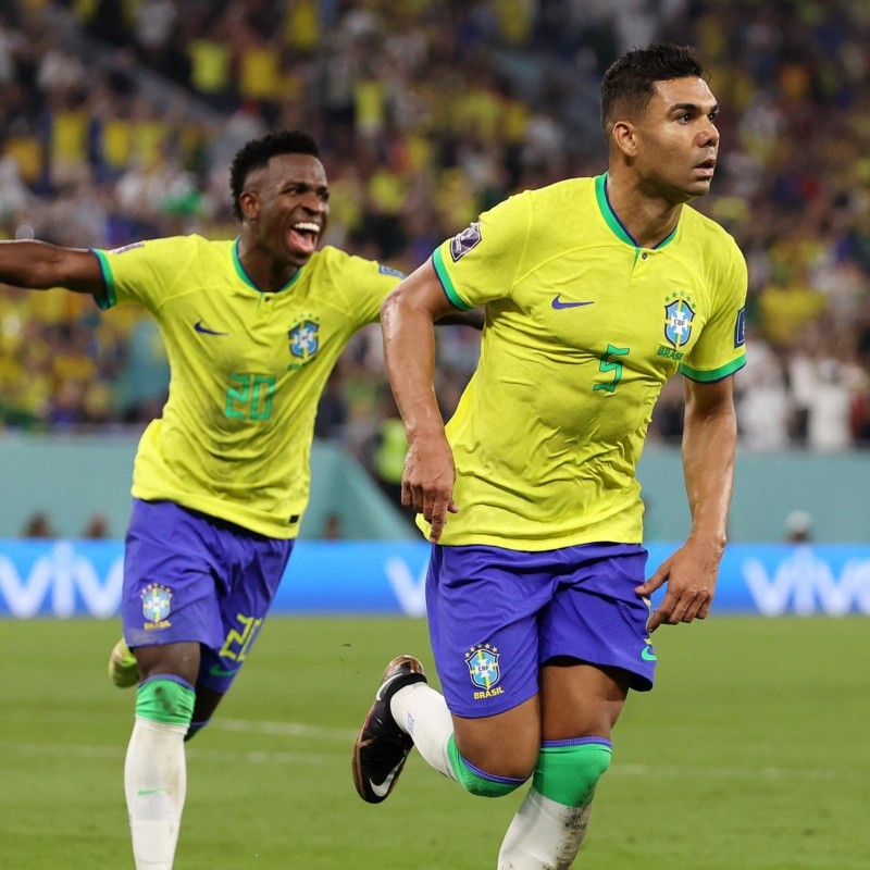 Golazo de Casemiro: Brasil se clasifica a los octavos de final del Mundial