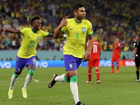 Un golazo de Casemiro salva a Brasil, que pasó angustias con Suiza en Qatar