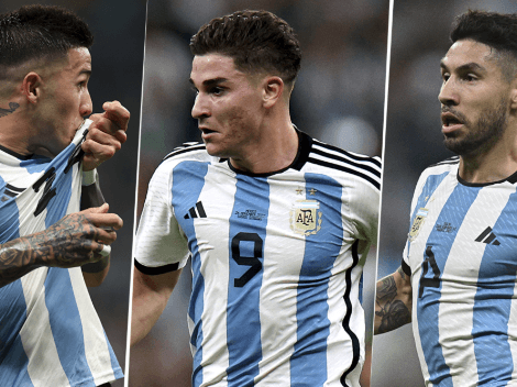 Los jugadores de River en la Selección Argentina en el Mundial 2022
