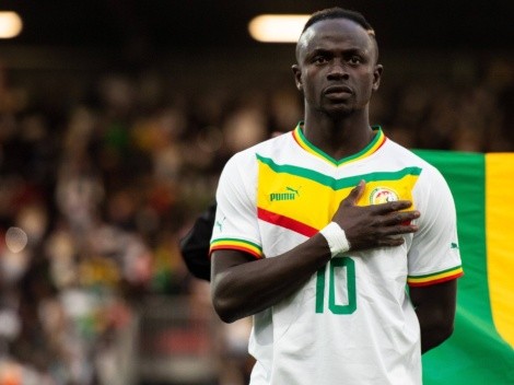 Felicidad pura: así celebró Mané la clasificación de Senegal