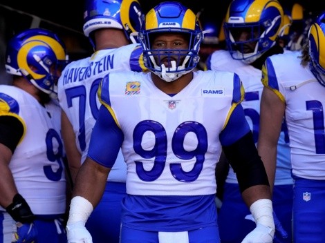 Otro lesionado en LA Rams: Aaron Donald en riesgo de acabar temporada