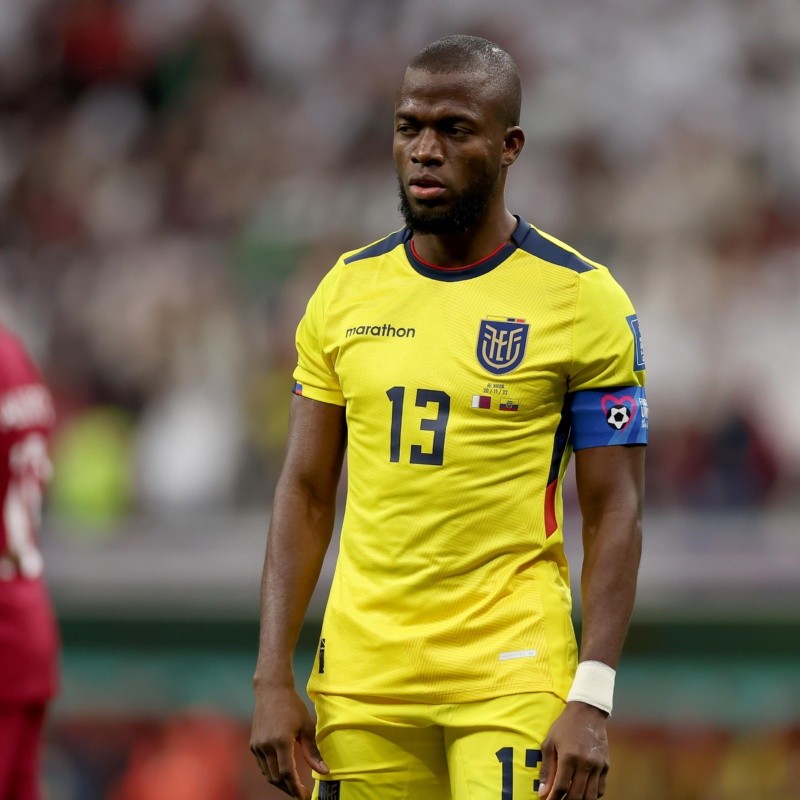 Llora un país: Enner Valencia se quebró tras la eliminación de Ecuador