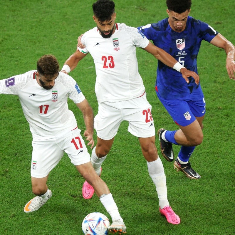 VIDEO | A lo Riquelme: el mejor caño de Qatar 2022 en Irán vs. Estados Unidos