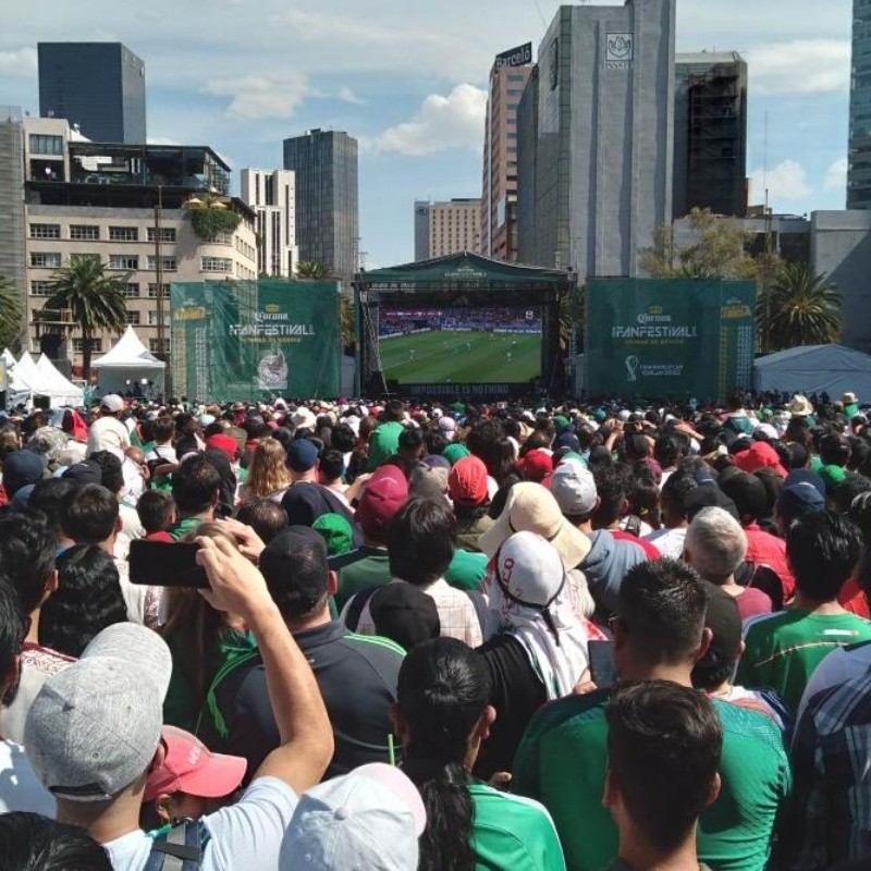 Un gol de la Selección Mexicana, la súplica de aficionados en CDMX