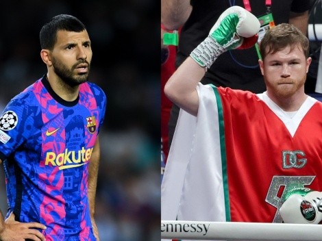 Sergio Aguero reveals Canelo Alvarez sent him an audio amid Lionel Messi's shirt dilemma