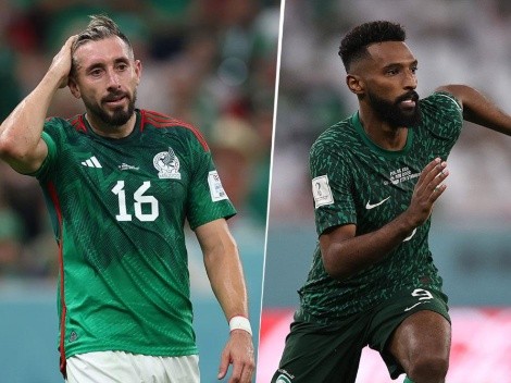 Arabia Saudita vs México: alineaciones para el partido de Qatar 2022