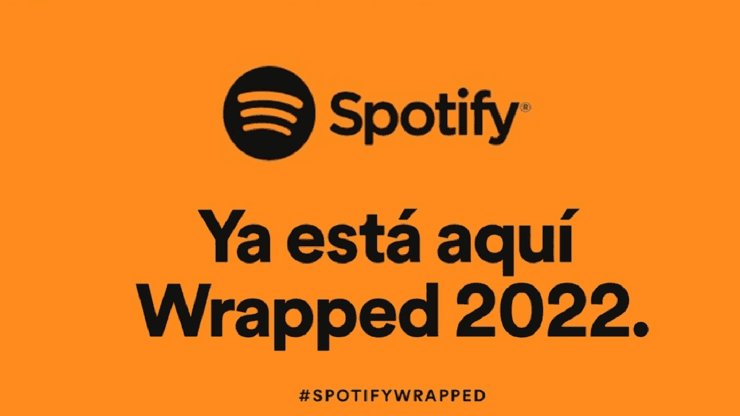 Spotify lanzó Wrapped 2022.