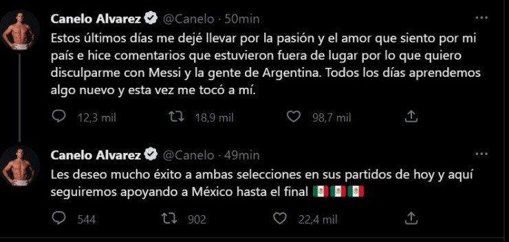 Canelo Álvarez Lionel Messi