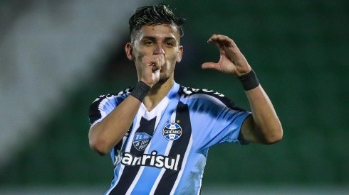 Foto: Lucas Uebel/Grêmio/Divulgação - Biel: atacante se destacou pelo Grêmio