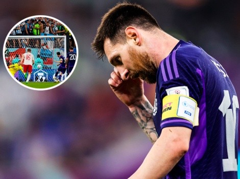 Messi condena a Argentina tras fallar penal ante Szczesny