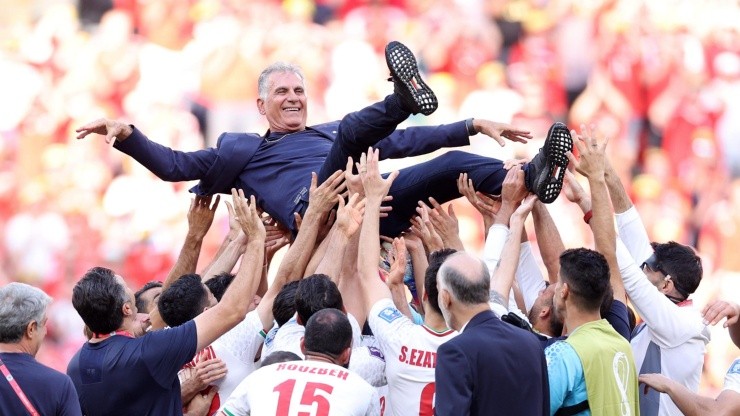 Carlos Queiroz, DT de Irán durante Qatar 2022.