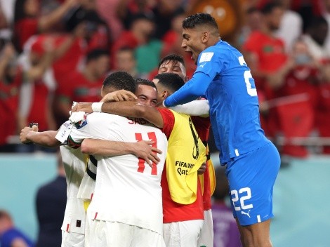 Marruecos venció a Canadá y celebran como nadie
