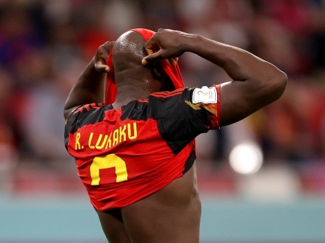 Llanto, furia y goles perdidos: el peor partido de Romelu Lukaku