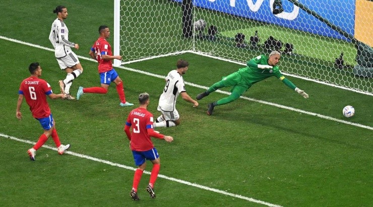 Füllkrug anotó el gol simbólico. (Getty Images)