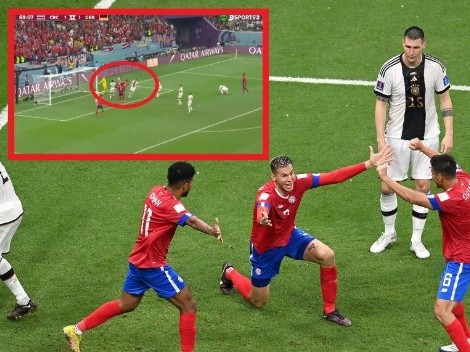 Así fue el gol de Juan Pablo Vargas que ilusionó a Costa Rica ante Alemania