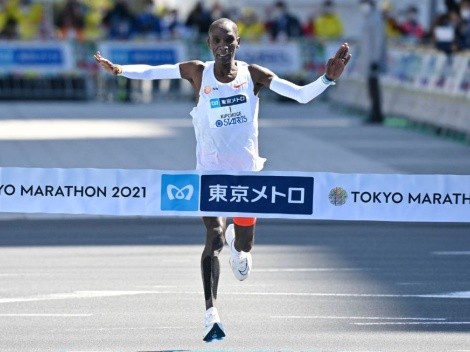 Eliud Kipchoge anunció que correrá la maratón de Boston 2023