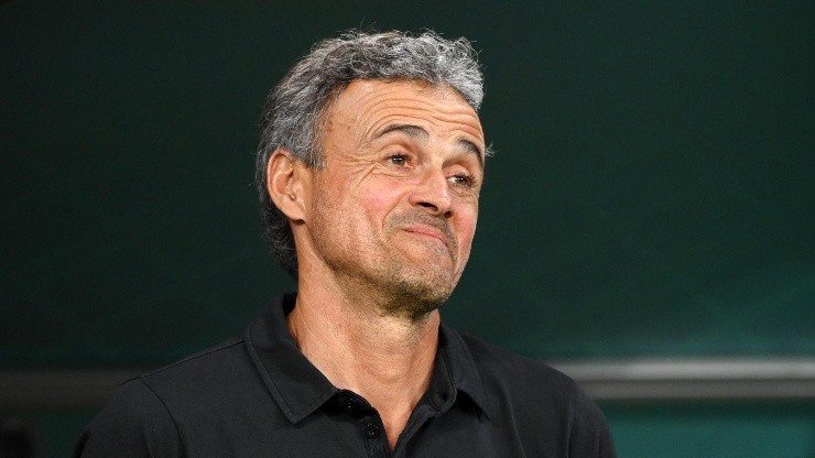 Luis Enrique, el entrenador de España.