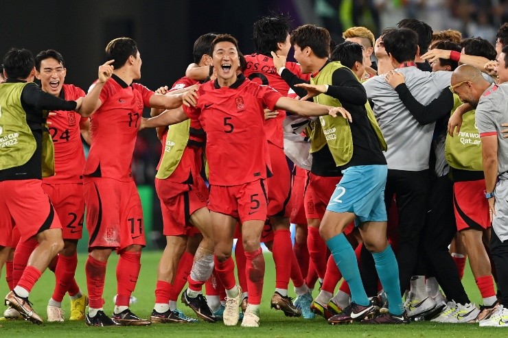Corea del Sur venció a Portugal y le arrebató el segundo lugar a Uruguay (Getty Images)