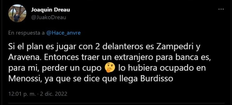 Franco Di Santo Universidad Católica