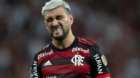 Jorge Rodrigues/AGIF - Arrascaeta no Flamengo.