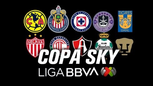El calendario completo de partidos de la Copa Sky 2022 de la Liga MX