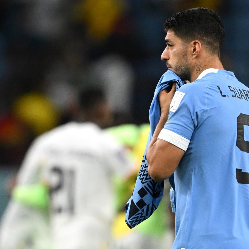 La pesadilla que vivió Luis Suárez con la eliminación de Uruguay