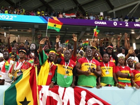 Ghana celebra la eliminación de Uruguay del Mundial