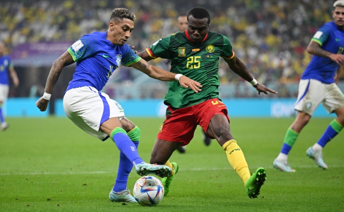 Brazil finish atop Group G despite 1-0 loss to Cameroon Highlights and goal