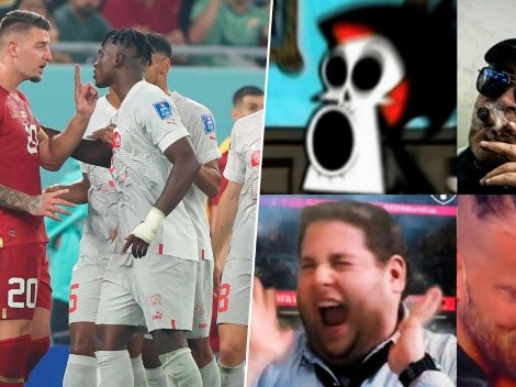 Duelo caliente: los mejores memes del encuentro Serbia vs. Suiza