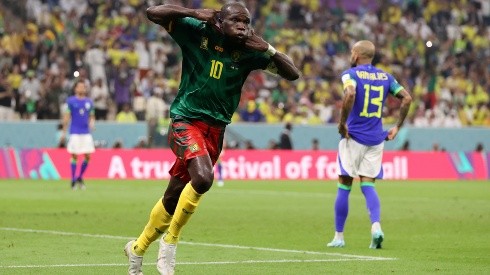 Foto: Clive Brunskill/Getty Images - Camarões quebrou jejum em Copas contra o Brasil