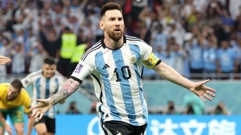 Lionel Messi scored the first goal in Argentina's win
