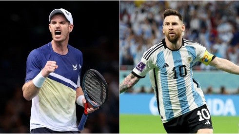 Andy Murray (left) and Lionel Messi