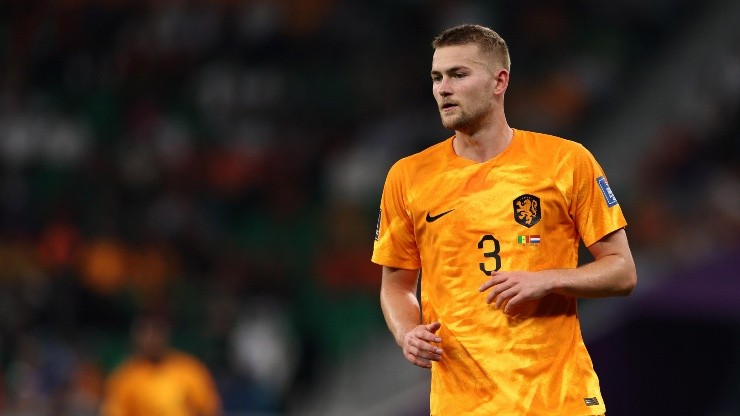 Matthijs de Ligt con Países Bajos.