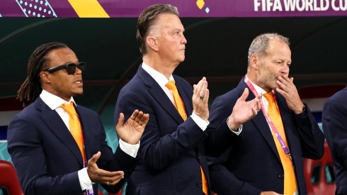 Van Gaal con Países Bajos.