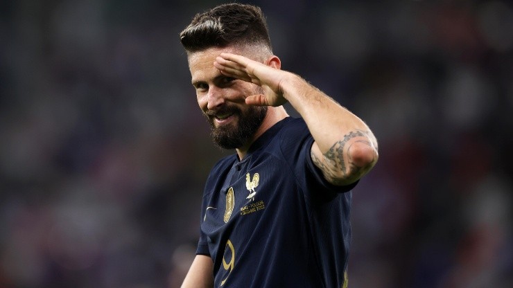 Olivier Giroud, máximo goleador histórico de Francia.