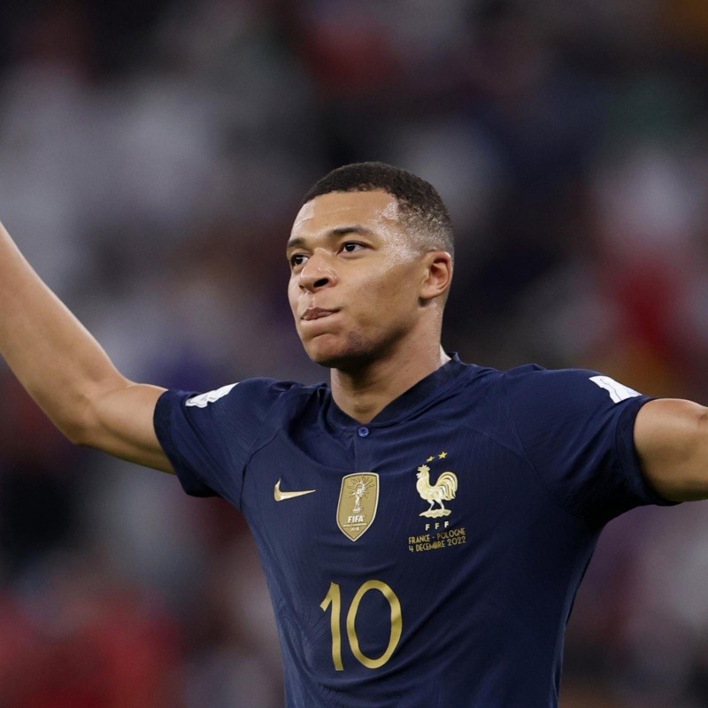 Mbappé hizo historia en los Mundiales con su gol vs Polonia y superó una marca de Pelé