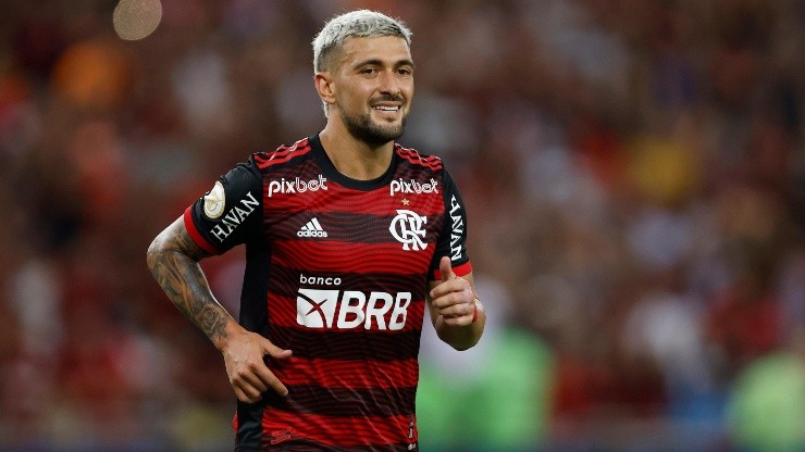 Giorgian de Arrascaeta en Flamengo.