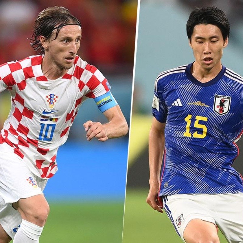 Japón vs Croacia: alineaciones para el partido de octavos de Qatar 2022