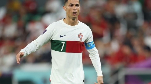 Cristiano Ronaldo at the 2022 World Cup against Korea Republic