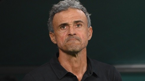 Manager Luis Enrique of Spain